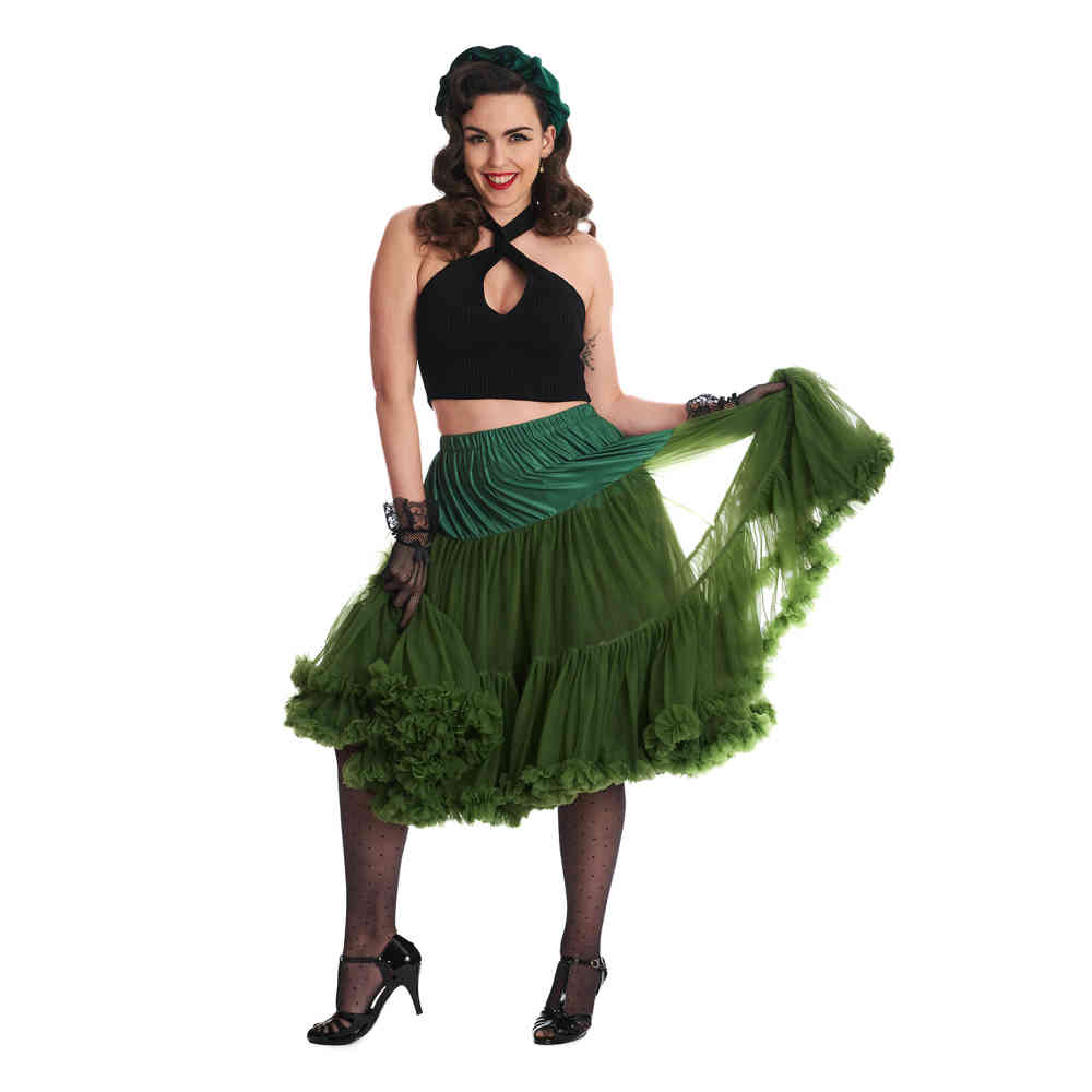 Banned - Lifeforms Jupon/petticoat - Vert foncé